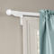 Zenna Home Smart Rods Easy Install Cafe Window Curtain Rod, 48-120 in. - Image 1 of 2