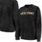 Pressbox Women's Black Army Black Knights Comfy Cord Vintage Wash Basic Arch Pullover Sweatshirt - Image 2 of 4