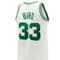 Mitchell & Ness Men's Larry Bird White Boston Celtics Hardwood Classics Swingman Jersey - Image 4 of 4