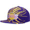 Mitchell & Ness Men's Purple Los Angeles Lakers Hardwood Classics Earthquake Snapback Hat - Image 1 of 4