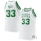 Mitchell & Ness Men's Larry Bird White Boston Celtics Big & Tall 1985/86 Hardwood Classics Swingman Jersey - Image 2 of 4