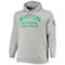 Mitchell & Ness Men's Larry Bird Heathered Gray Boston Celtics Big & Tall Name & Number Pullover Hoodie - Image 3 of 4