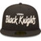 New Era Men's Black Army Black Knights Script Original 59FIFTY Fitted Hat - Image 3 of 4