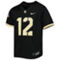 Nike Youth #12 Black Army Black Knights 1st Armored Division Old Ironsides Untouchable Football Jersey - Image 3 of 4