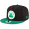 New Era Men's Black/Kelly Green Boston Celtics 2-Tone 9FIFTY Adjustable Snapback Hat - Image 1 of 4