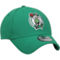 New Era Men's Kelly Green Boston Celtics Team Classic 39THIRTY Flex Hat - Image 4 of 4