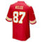 Nike Men's Travis Kelce Red Kansas City Chiefs Super Bowl LVII (2022 Season) Patch Game Jersey - Image 4 of 4
