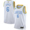 Nike Men's LeBron James White Los Angeles Lakers Swingman Jersey - Classic Edition - Image 1 of 4