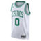 Nike Unisex Jayson Tatum White Boston Celtics 2022/23 Swingman Jersey - Association Edition - Image 3 of 4