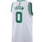 Nike Unisex Jayson Tatum White Boston Celtics 2022/23 Swingman Jersey - Association Edition - Image 4 of 4