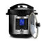 MegaChef 6 Quart Stainless Steel Electric Digital Pressure Cooker with Lid - Image 3 of 5