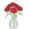 BePuzzled 3D Crystal Puzzle - Roses in a Vase: 44 Pcs - Image 1 of 2