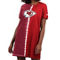 Starter Women's Red Kansas City Chiefs Ace Tie-Dye T-Shirt Dress - Image 1 of 2
