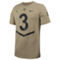 Nike Men's Tan Army Black Knights 2023 Rivalry Collection Jersey T-Shirt - Image 3 of 4