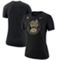 Nike Women's Black Army Black Knights 2023 Rivalry Collection Crest Core T-Shirt - Image 2 of 4