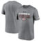 Nike Men's Heather Gray Kansas City Chiefs Super Bowl LVIII Logo Lockup T-Shirt - Image 1 of 4