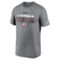 Nike Men's Heather Gray Kansas City Chiefs Super Bowl LVIII Logo Lockup T-Shirt - Image 3 of 4