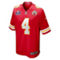 Nike Men's Rashee Rice Red Kansas City Chiefs Super Bowl LVIII Game Jersey - Image 3 of 4