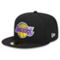 New Era Men's Black Los Angeles Lakers Rally Drive Side Patch 59FIFTY Fitted Hat - Image 4 of 4