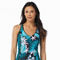 Beach House Ambition Fitted Cross Back Tankini Top - Image 3 of 5