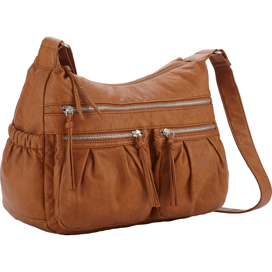 Bueno Vintage Washed Faux Leather Crossbody - Image 3 of 4