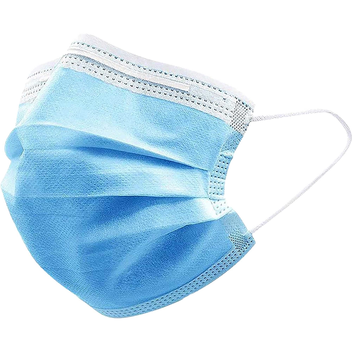 6BLU 3 Ply Disposable Face Mask 50 ct. - Image 2 of 3