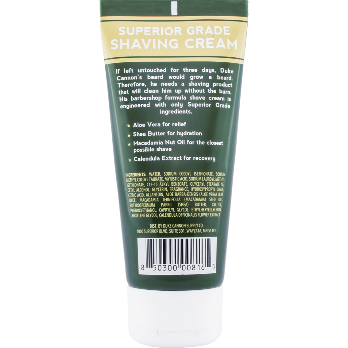 Duke Cannon Superior Grade Travel Size Shave Cream - Image 2 of 2