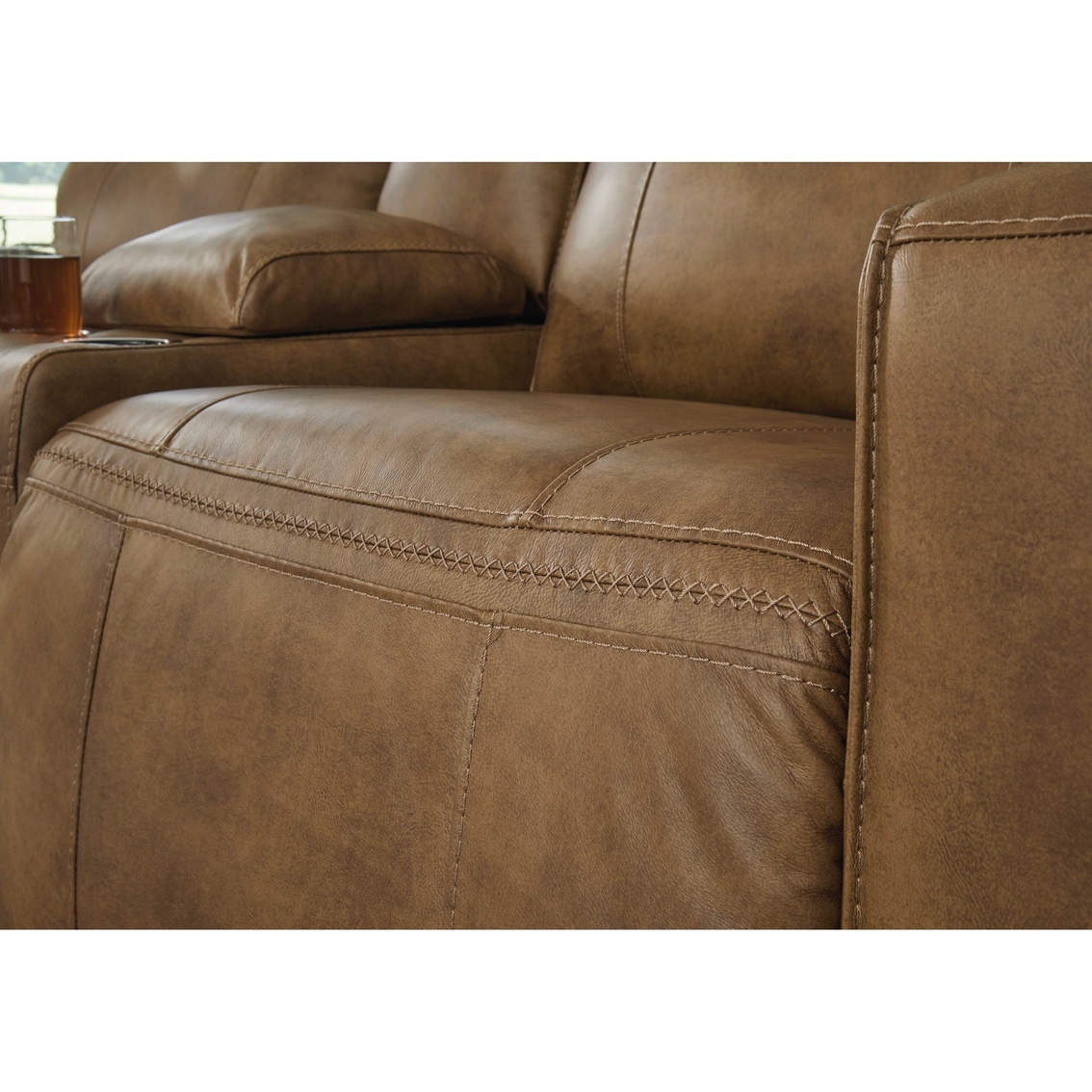 Signature Design by Ashley Game Plan Power Reclining Sofa - Image 7 of 8