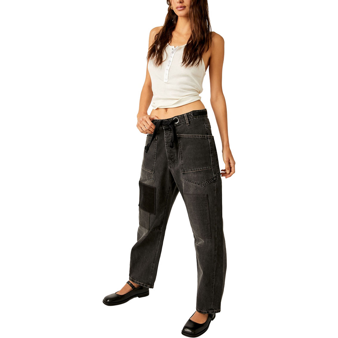 Free People Double Dutch Coated Pull On Jeans - Image 4 of 5