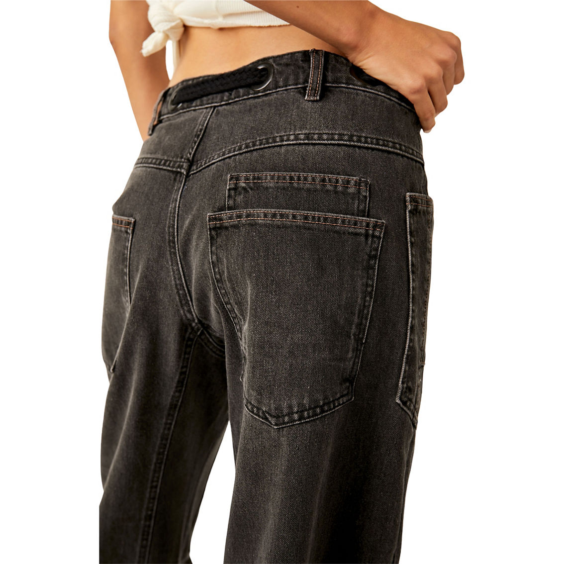 Free People Double Dutch Coated Pull On Jeans - Image 5 of 5