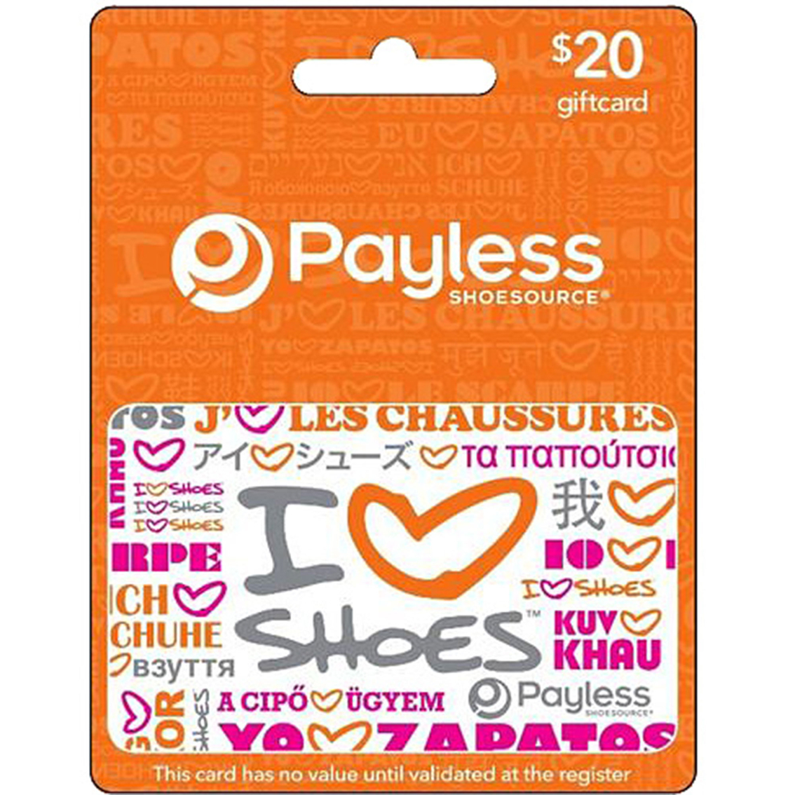Payless Shoesource Gift Card | Apparel | Gifts, Food  Seasonal | Shop ...