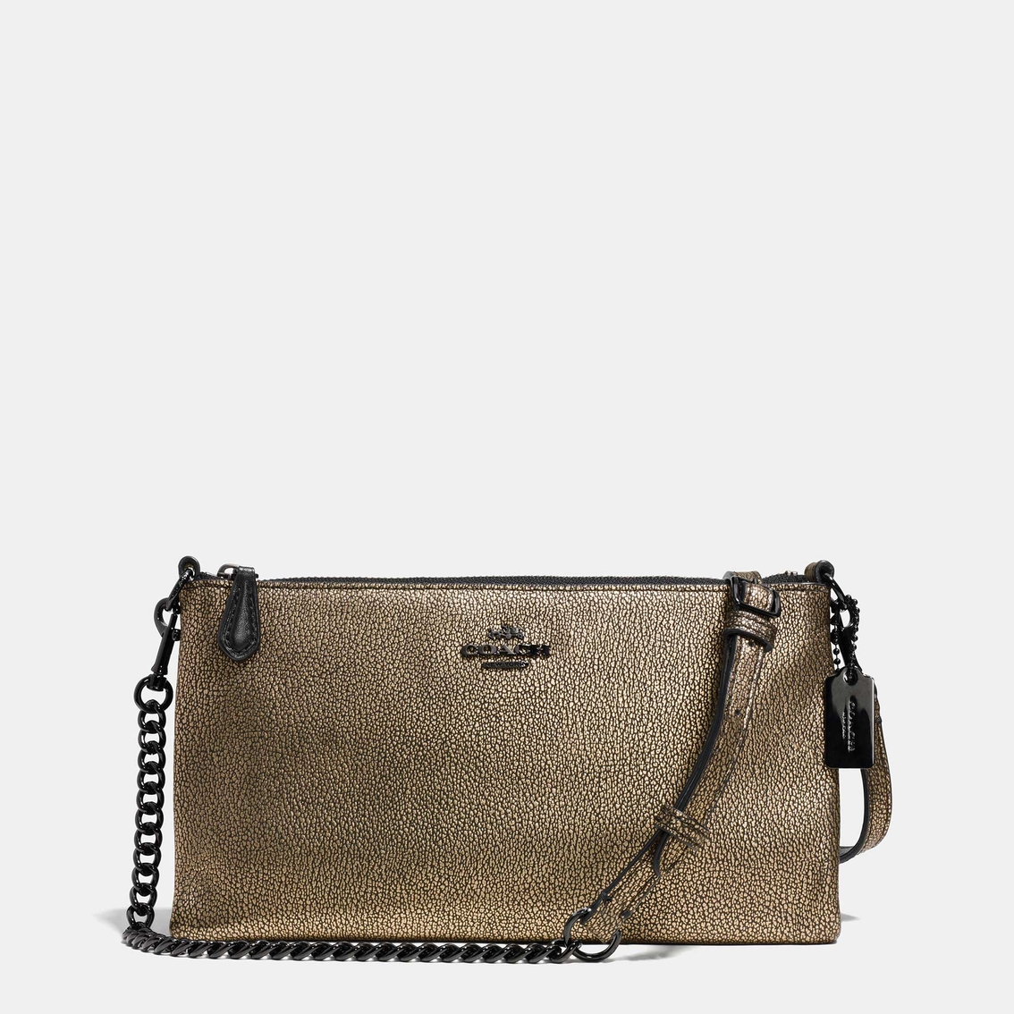Coach Kylie Crossbody In Metallic Leather | Handbags | Clearance | Shop The Exchange