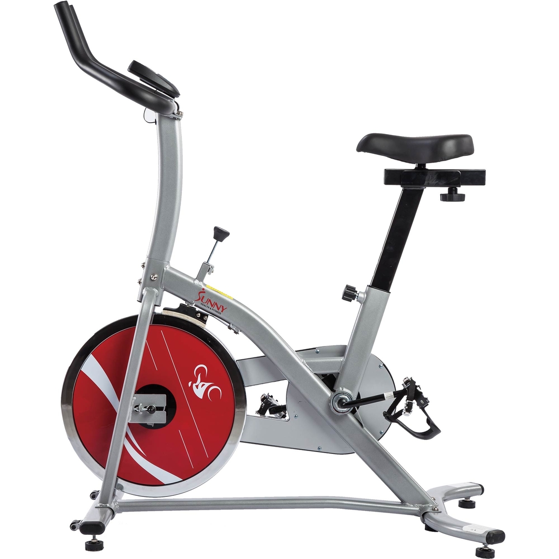 Sunny Health and Fitness Indoor Cycling and Exercise Bike with LCD Meter - Image 3 of 3