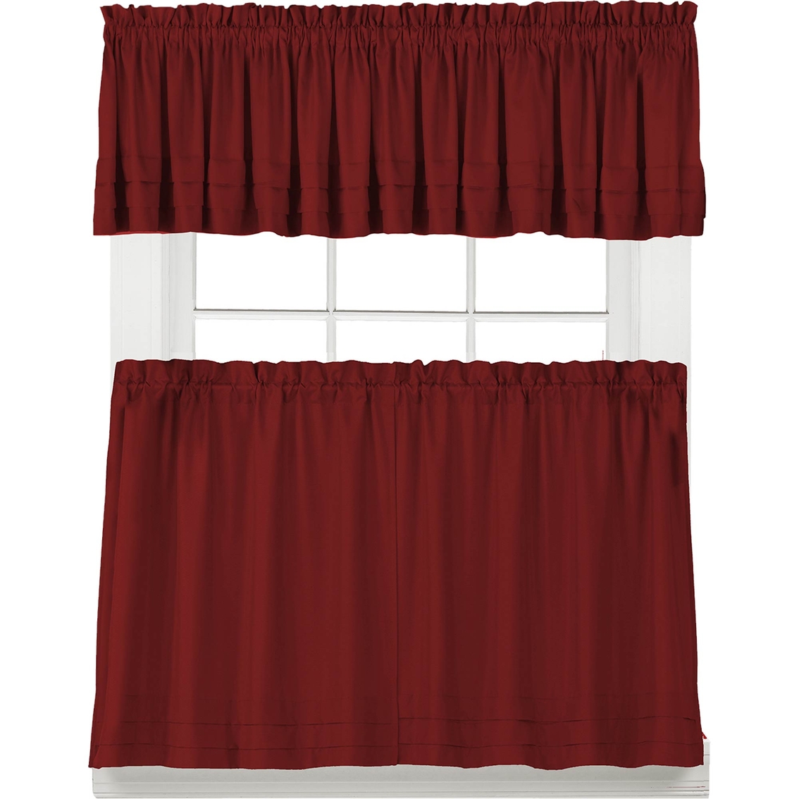 Saturday Knight Holden 57 X 30 Tier Curtain Pair - Image 2 of 2