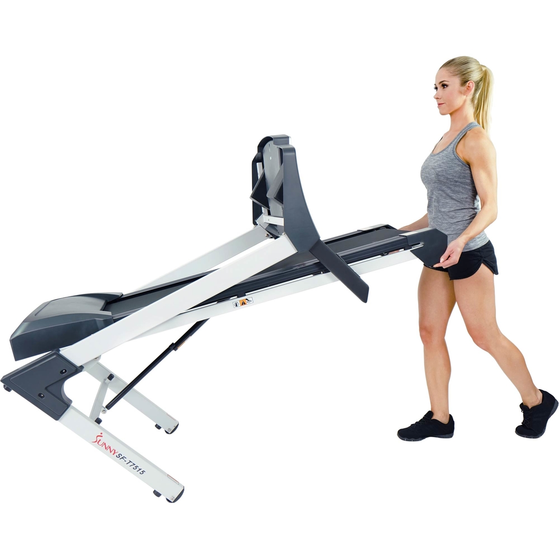 Sunny Health & Fitness SF-T7515 Smart Treadmill with Auto Incline - Image 4 of 4