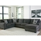 Ashley Ballinasloe 3 pc. Sectional with RAF Chaise/LAF Sofa/Armless Loveseat - Image 1 of 3