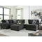 Ashley Ballinasloe 3 pc. Sectional with RAF Chaise/LAF Sofa/Armless Loveseat - Image 2 of 3