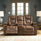 Signature Design by Ashley Owner's Box Power Reclining Adjustable Headrest Loveseat - Image 5 of 7