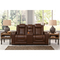 Signature Design by Ashley Backtrack Power Reclining Loveseat with Console - Image 6 of 10