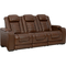 Signature Design by Ashley Backtrack Power Reclining Sofa with Adjustable Headrest - Image 1 of 10