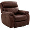 Armen Living Montague Dual Power Headrest and Lumbar Support Leather Recliner - Image 1 of 9