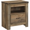 Ashley Trinell 1 Drawer Nightstand - Image 1 of 4