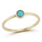 Ember Fine Jewelry 14K Gold and Turquoise Solitaire Ring - Image 1 of 2