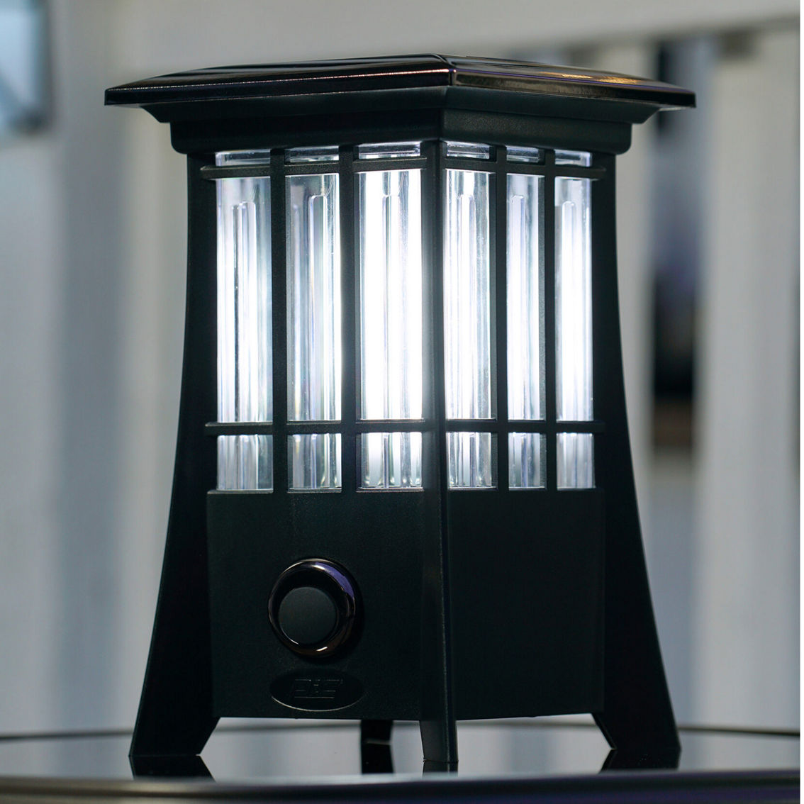 PIC Solar 2-in-1 Flame Effect Patio Lantern Bug Zapper - Image 3 of 7