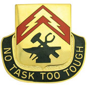 Army 215th Support Battalion Unit Crest