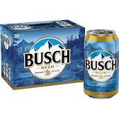 Busch Beer 12 oz., 30 pk.