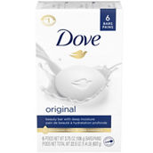 Dove White Bar 6 pk.