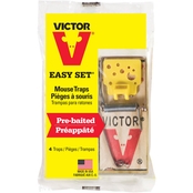 Victor Easy Set Mouse Trap, 4 pk.