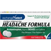 Exchange Select Extra Strength Headache Formula Tablets 100 ct.