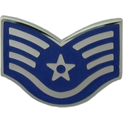 Air Force SSgt Metal Pin-On Rank